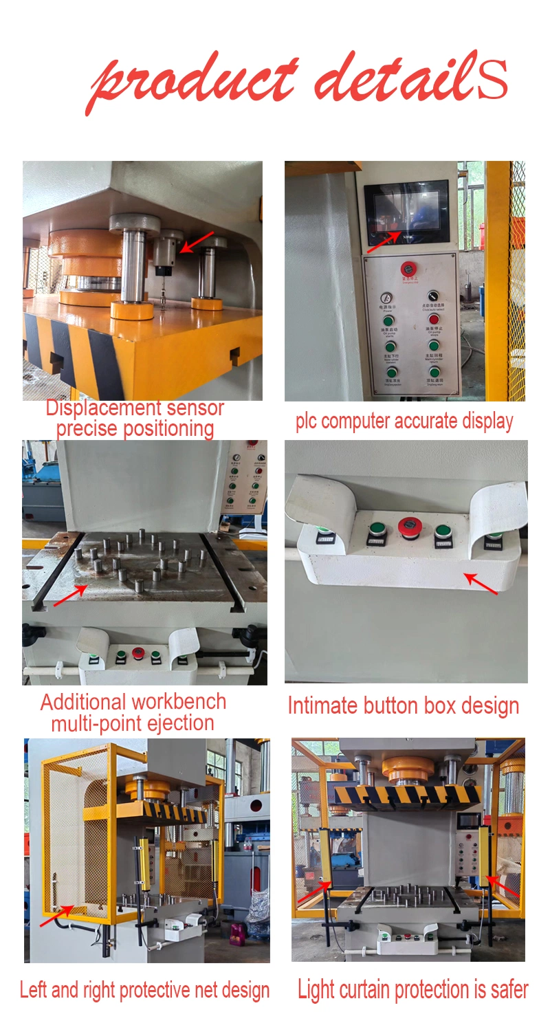 100 Ton 200 Ton Hydraulic Press Cheap Single Column Hydraulic Press