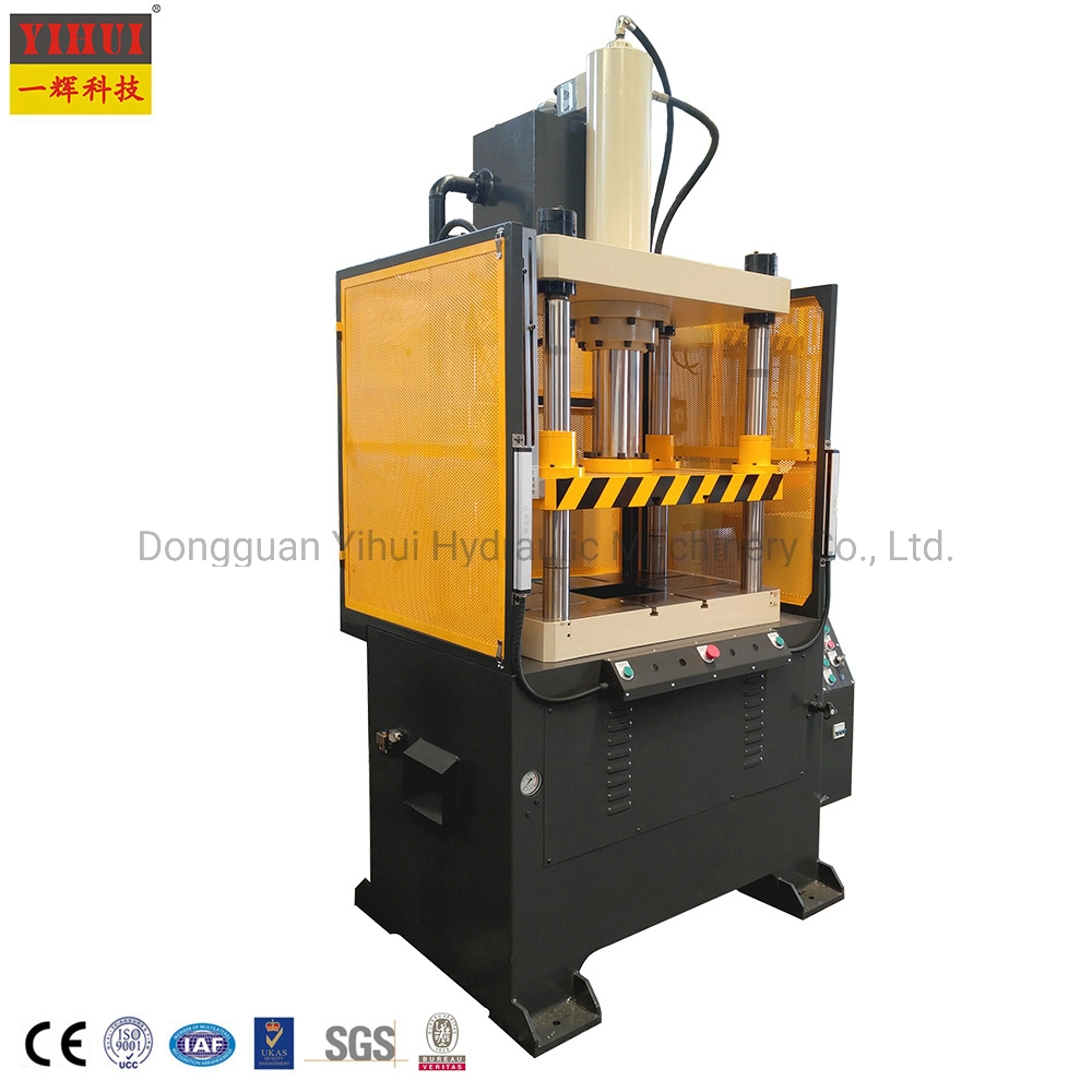 Auto Diecasting Parts Trimming Machine 4 Poles Hydraulic Press